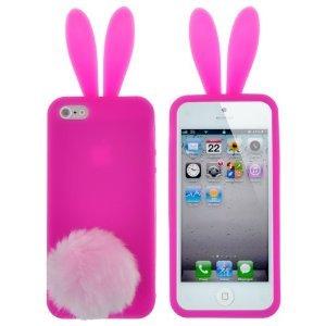 coque iphone 5 silicone lapin