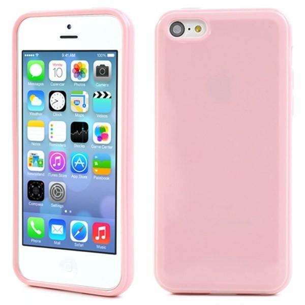 coque iphone 5 silicone rose