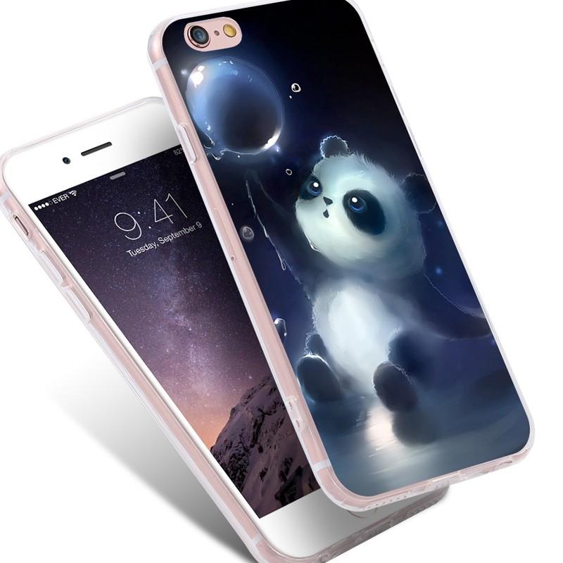 coque iphone 6 panda silicone