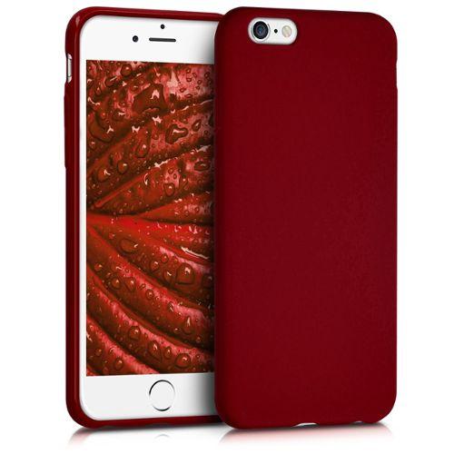 coque iphone 6 rouge mat