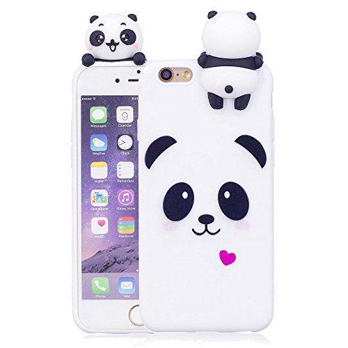 coque iphone 6 silicone panda