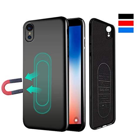 coque iphone xr aimante induction