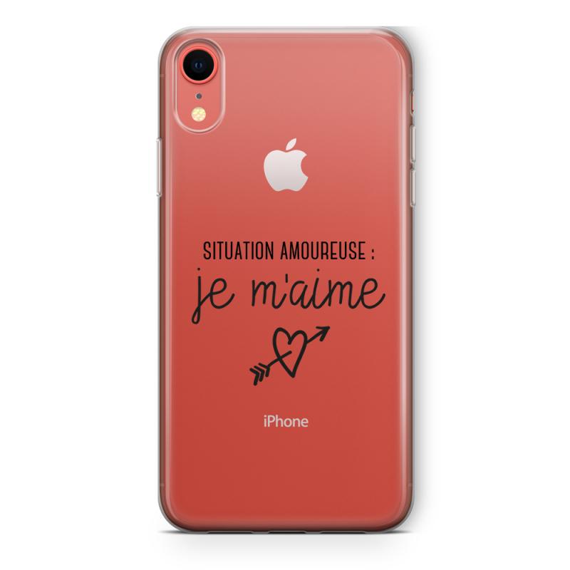 coque iphone xr amoureux