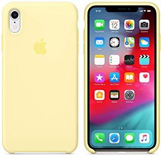 coque iphone xr jaune fluo