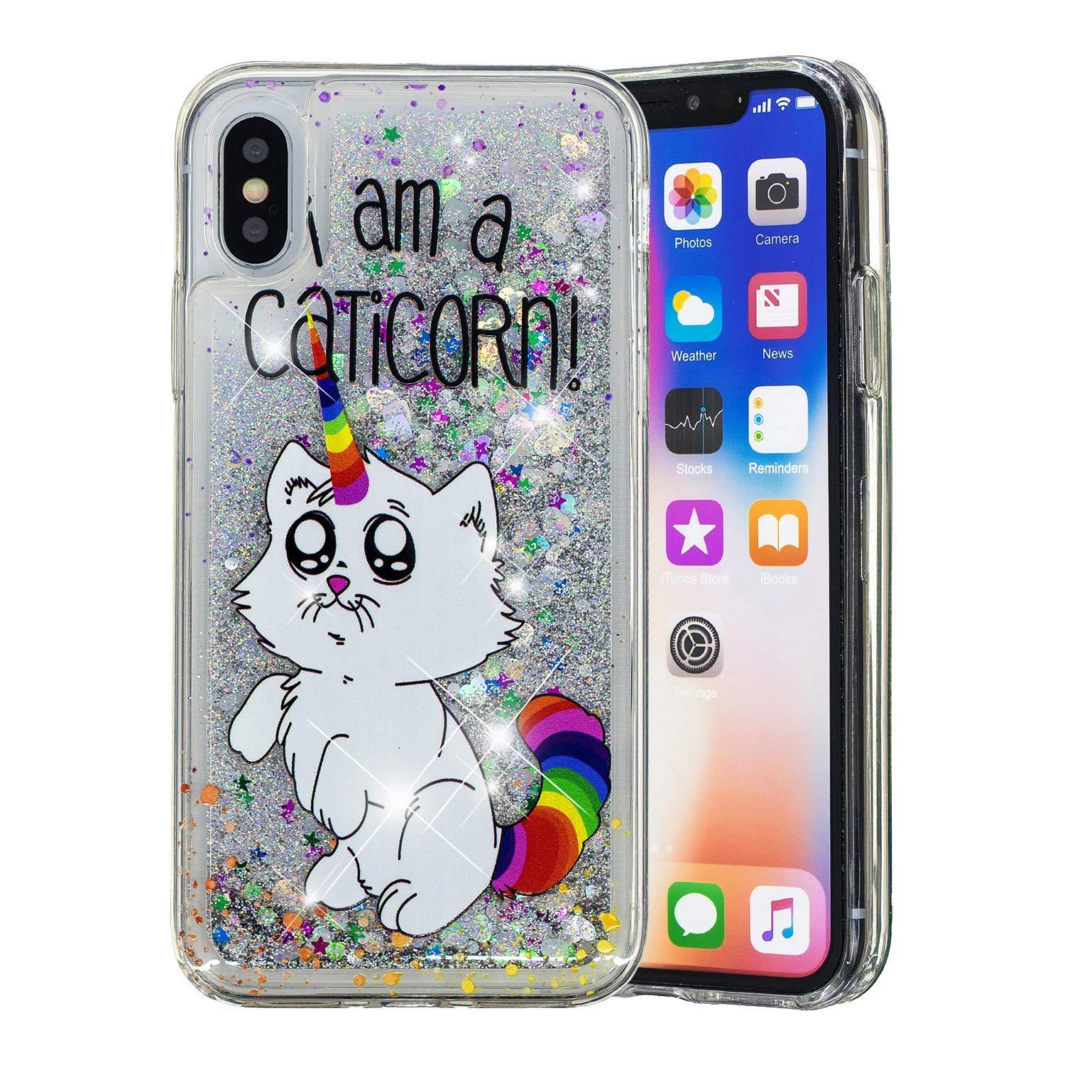 coque iphone xr liquide chat
