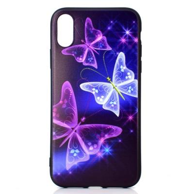 coque iphone xr papillon