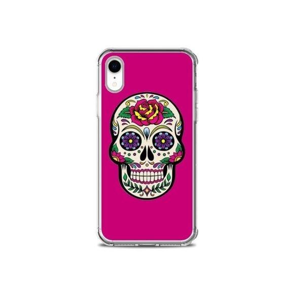 coque iphone xr rose fushia