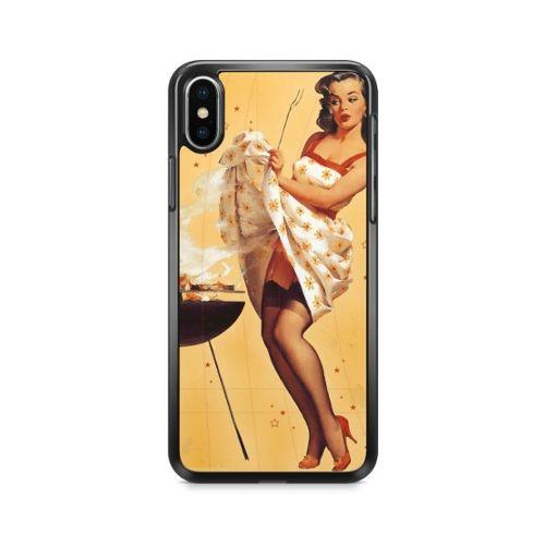 coque iphone xr silicone pin up