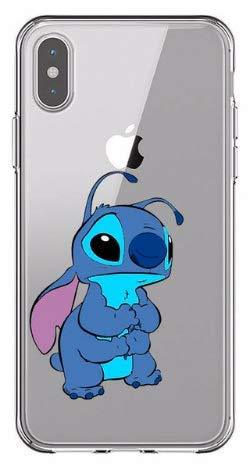 coque iphone xr stitch transparente