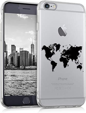 coque iphone xr transparente carte du monde