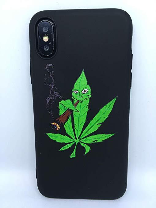 coque iphone xr weed