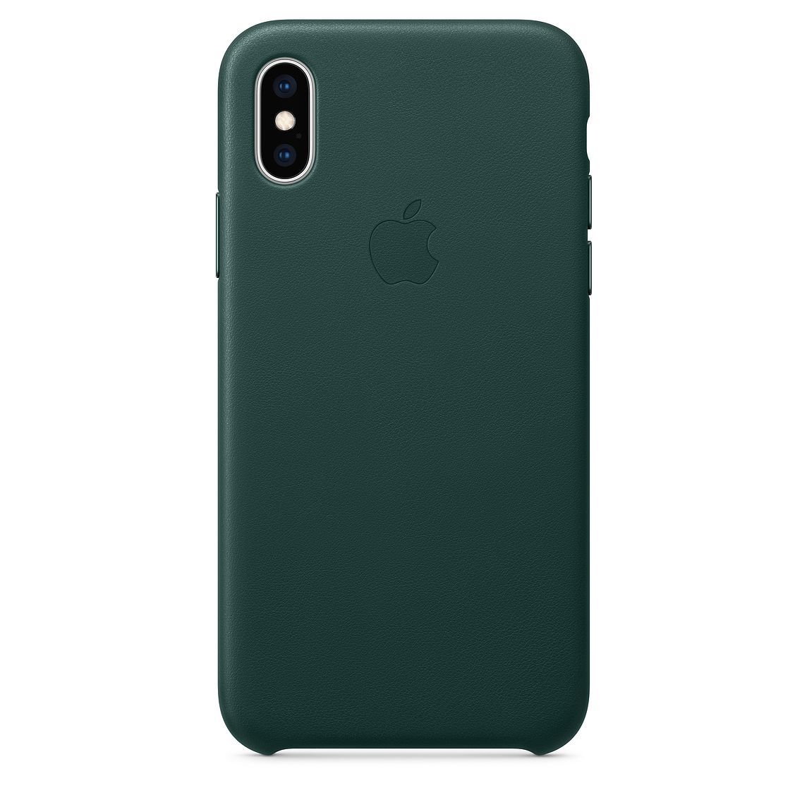 coque iphone xs apple cuir vert