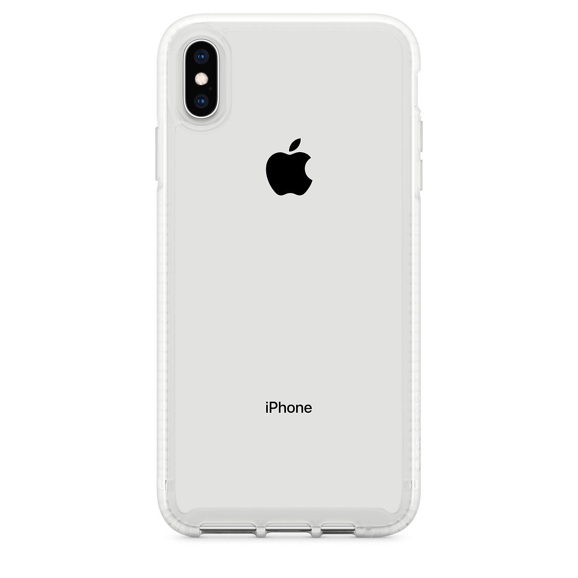 coque iphone xs apple transparente