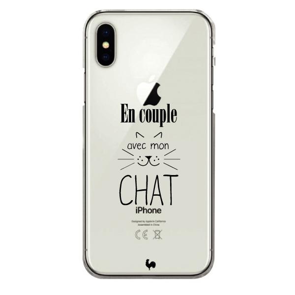 coque iphone xs chat