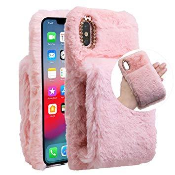 coque iphone xs fourure