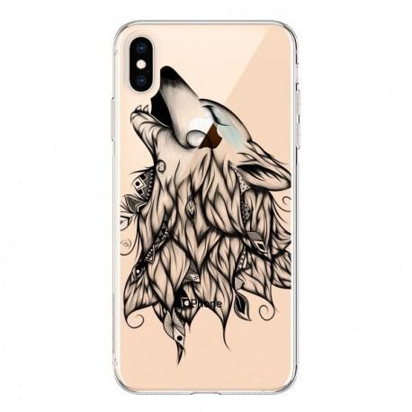 coque iphone xs max loup