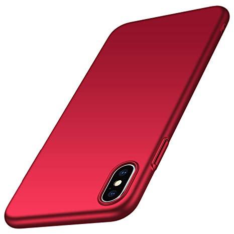 coque iphone xs max rigide rouge