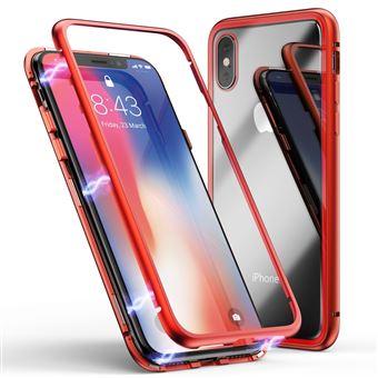 coque magnetique iphone xr rouge