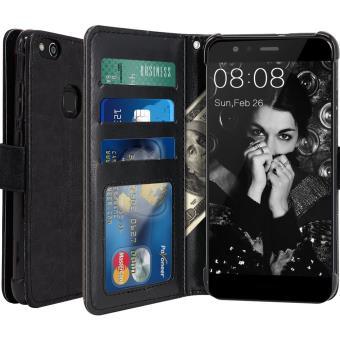 coque p10 huawei portefeuille