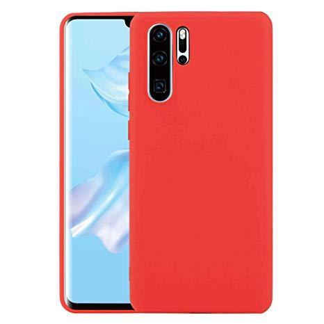 coque pour huawei p30 rouge