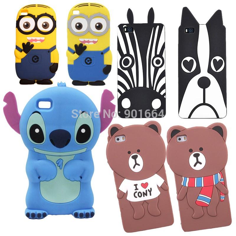 coque pour huawei p8 lite silicone 3d