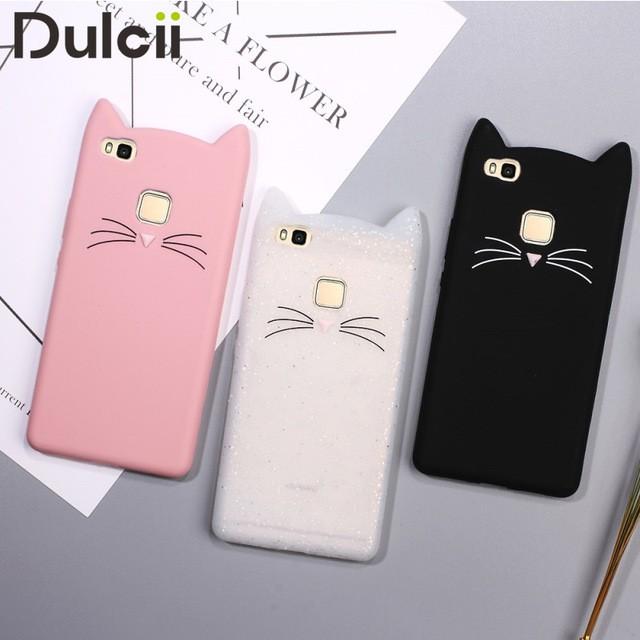 coque silicone chat huawei p10 lite