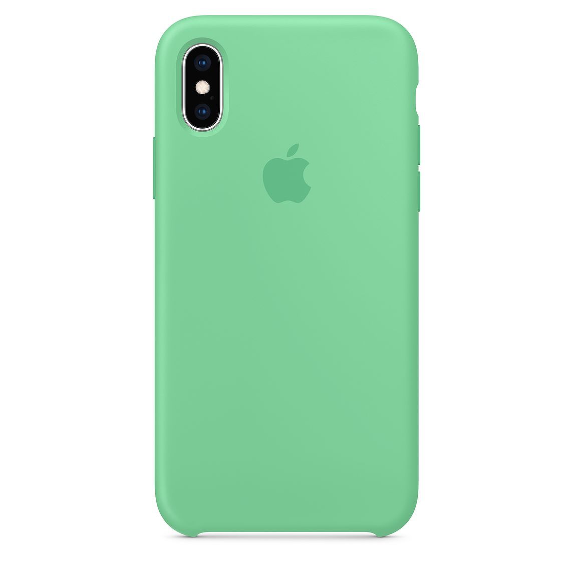 coque silicone iphone xs vert