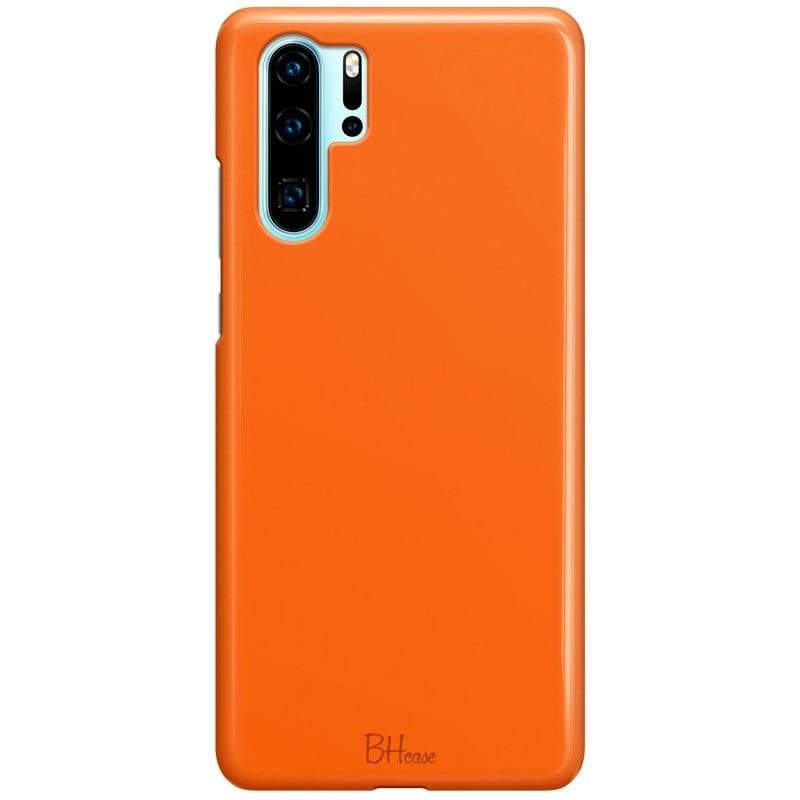 huawei p30 pro coque orange