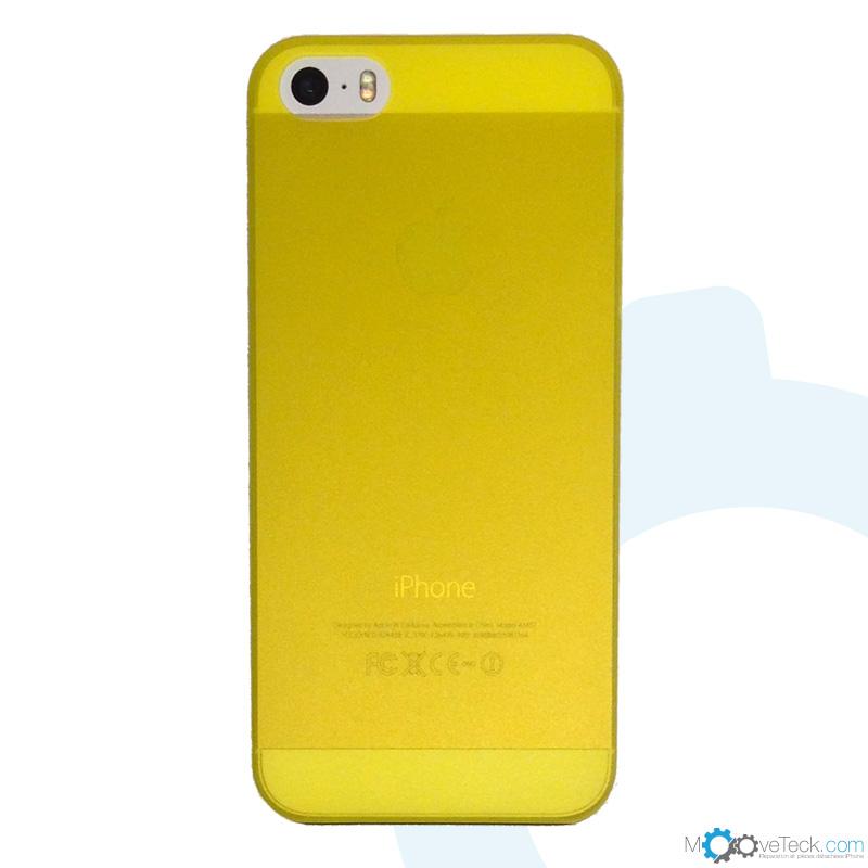 iphone 5 coque jaune