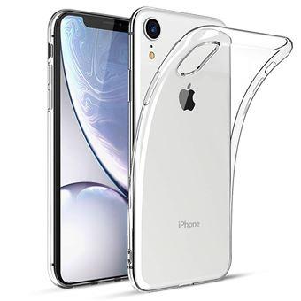 iphone xr coque silicone transparent