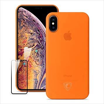 iphone xs max coque orange