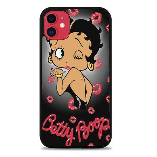 Coque iphone 5 6 7 8 plus x xs xr 11 pro max Betty Boop Betty Boop L1875