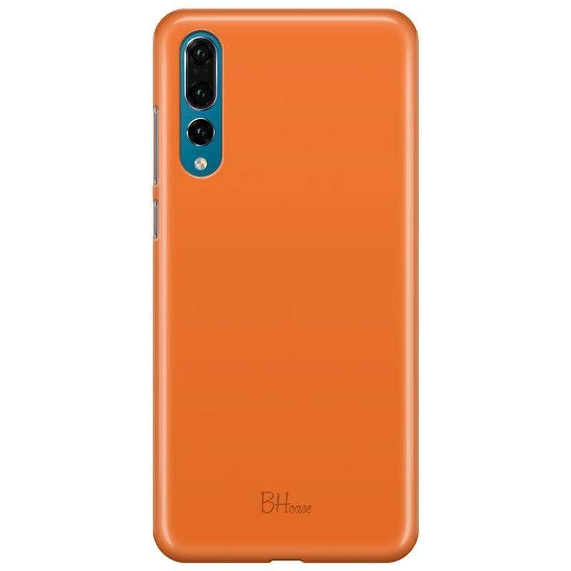 orange coque huawei p20 pro