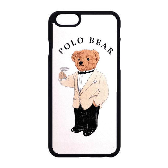 Polo Bear White Suit iPhone 6|6S coque