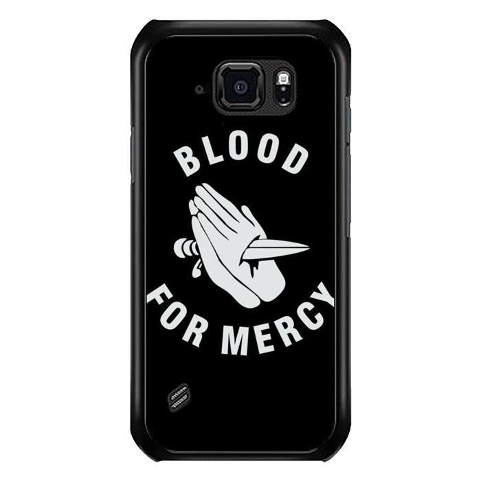 coque custodia cover fundas hoesjes j3 J5 J6 s20 s10 s9 s8 s7 s6 s5 plus edge B13029 BLOOD FOR MERCY YELLOW CLAW J0309 Samsung Galaxy S6 Active Case