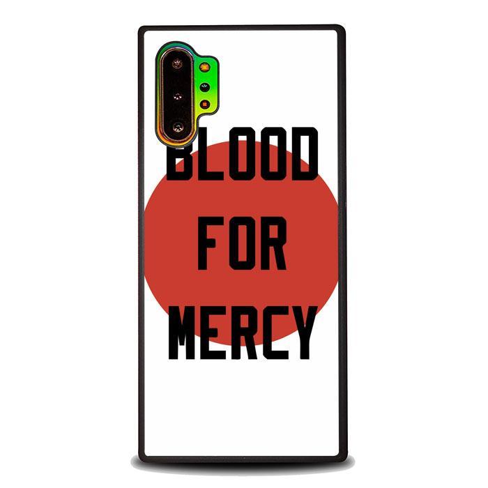 coque custodia cover fundas hoesjes j3 J5 J6 s20 s10 s9 s8 s7 s6 s5 plus edge B13023 BLOOD FOR MERCY JAPAN J0315 Samsung Galaxy Note 10 Plus Case