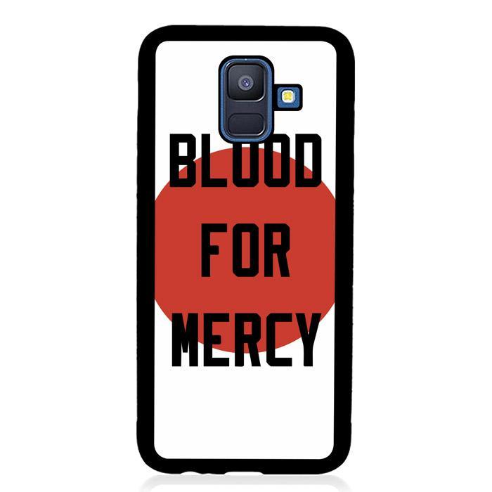 coque custodia cover fundas hoesjes j3 J5 J6 s20 s10 s9 s8 s7 s6 s5 plus edge B13018 BLOOD FOR MERCY JAPAN J0315 Samsung Galaxy A6 2018 Case