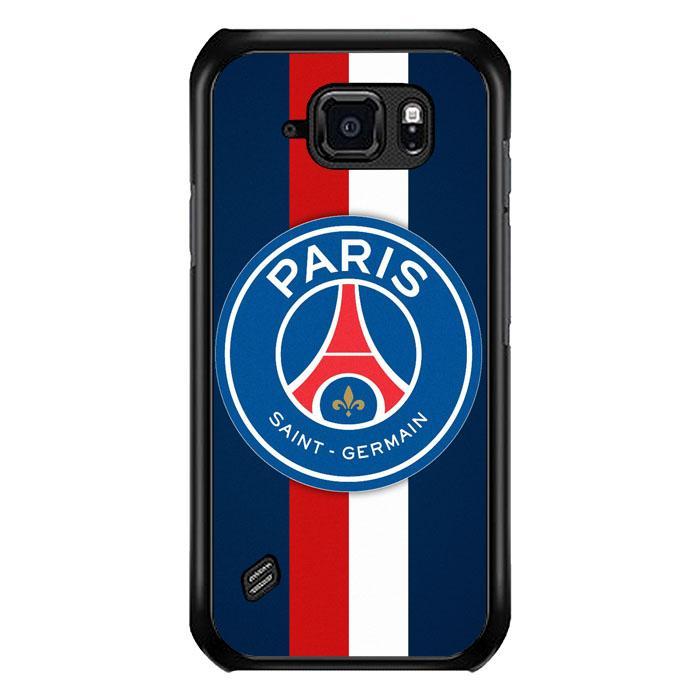 coque custodia cover fundas hoesjes j3 J5 J6 s20 s10 s9 s8 s7 s6 s5 plus edge B31692 Paris Saint Germain Logo J0376 Samsung Galaxy S6 Active Case