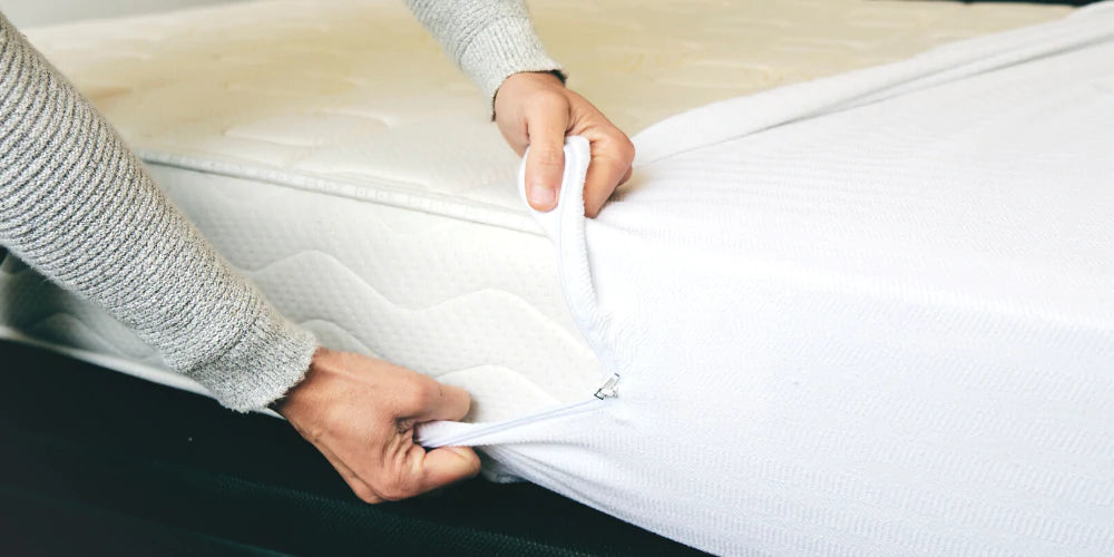 cosy house bamboo mattress protector encasement style
