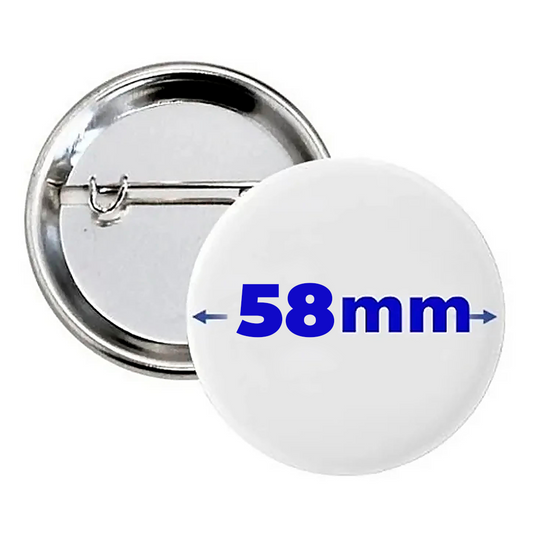 Molde máquina de hacer chapas micro 58 mm Chapa Shop Enterprise Badges