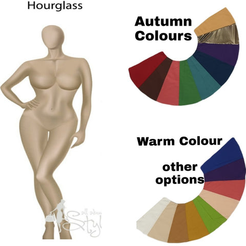 curvy hourglass and autumn colours