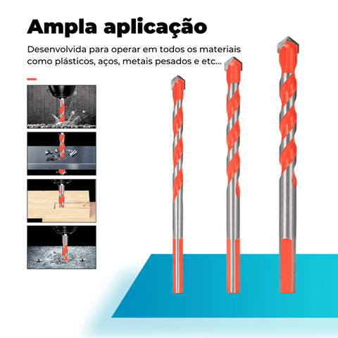 Brocas Diamantada Drill | Kit Completo