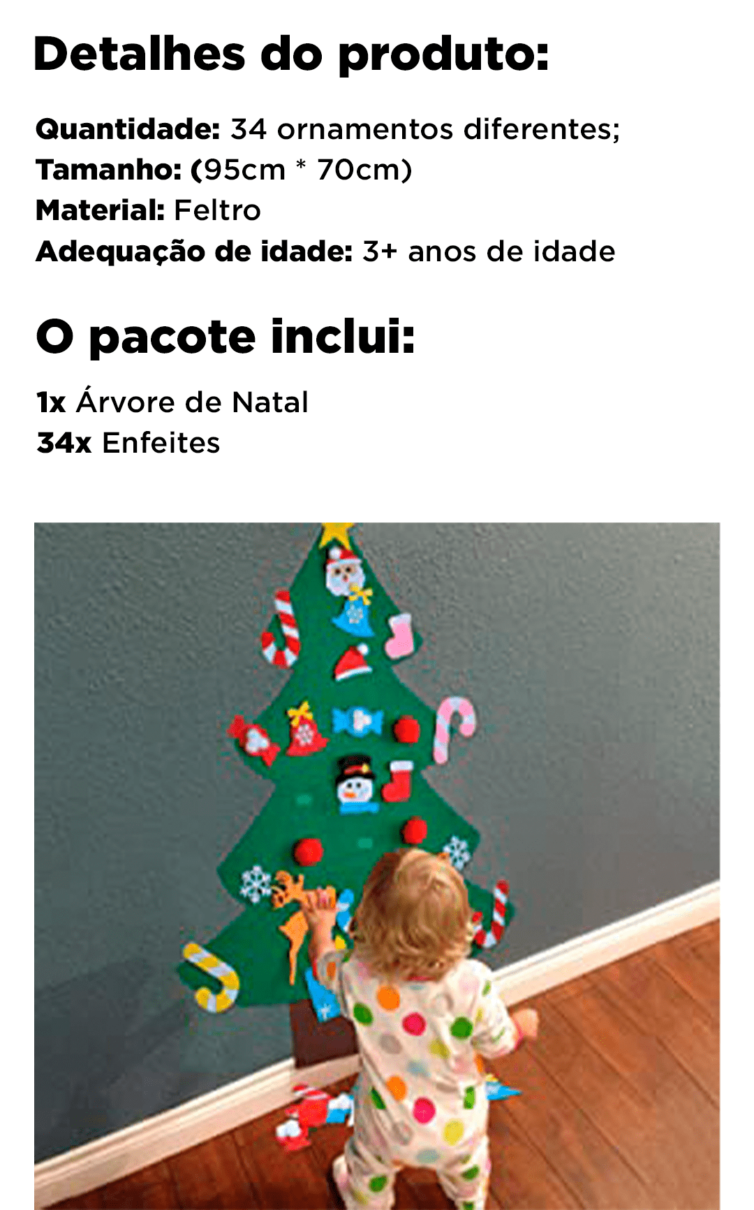 Árvore de Natal Infantil