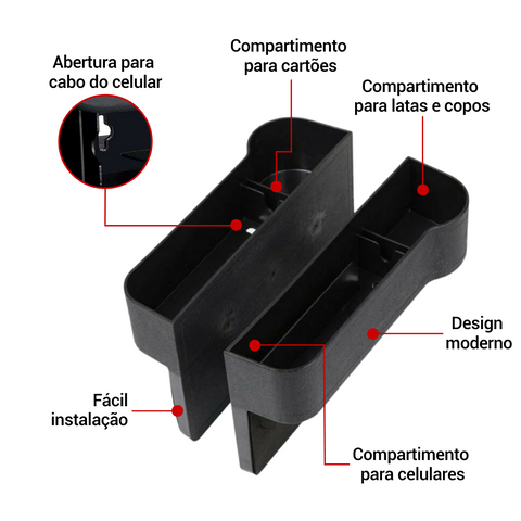 Organizador Multifuncional para Carros | Compact Box