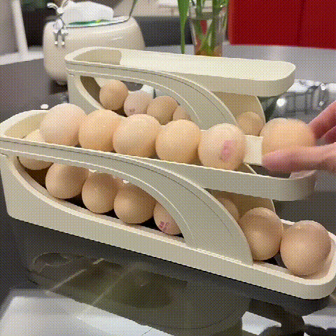 Organizador de Ovos com Rolagem Automática | EggMaster