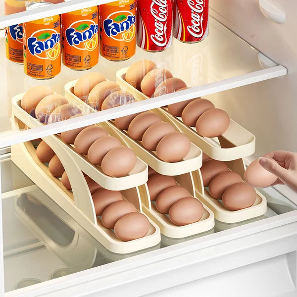 Organizador de Ovos com Rolagem Automática | EggMaster