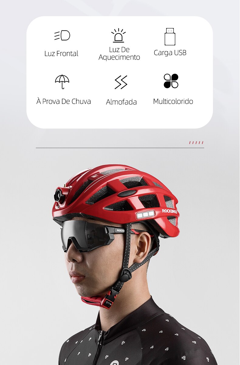 Capacete Para Ciclismo | Rockbros Ultralight