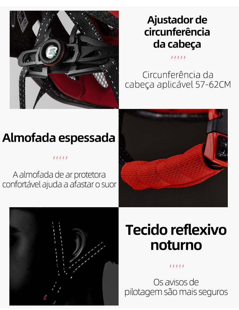 Capacete Para Ciclismo | Rockbros Ultralight