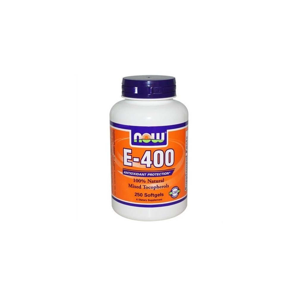 Vitamina E 400 100 Natural Now Foods 400 Iu 250 Tablets Tudo Natural 3204