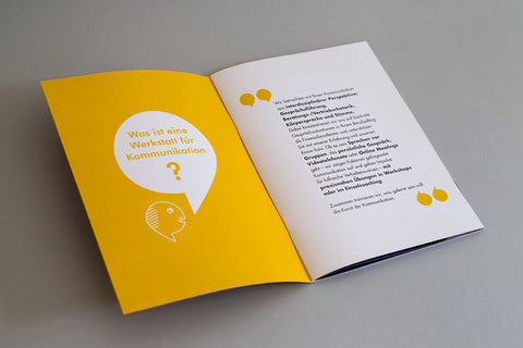 Sprechgut print brochure by Jain&Kriz